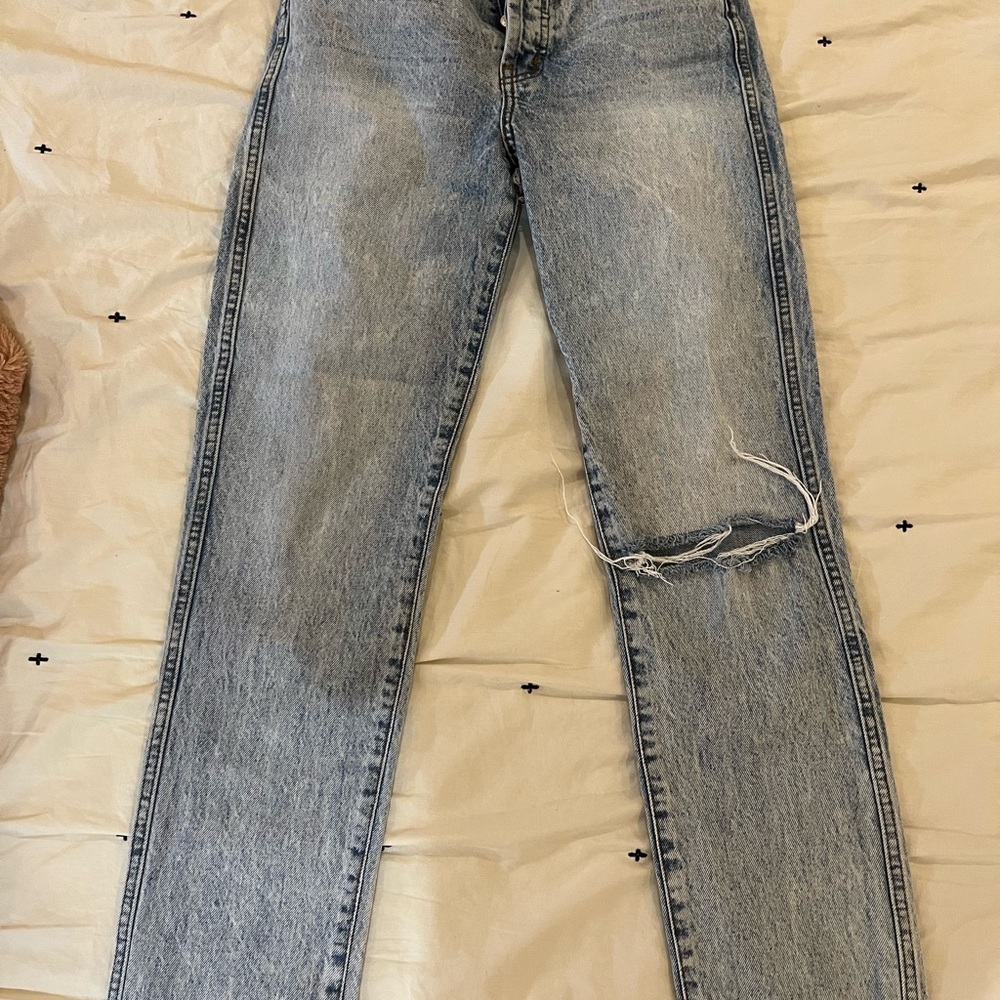 REVICE High Rise Light Blue Jeans